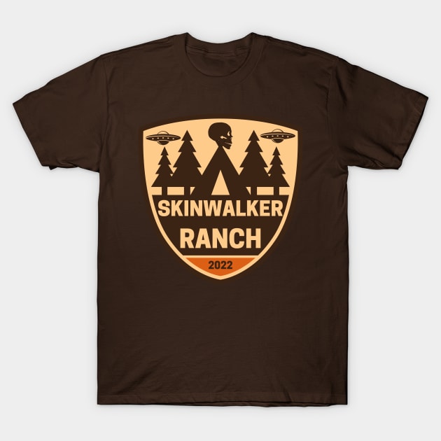 skinwalker ranch camping T-Shirt by Paranormal Almanac